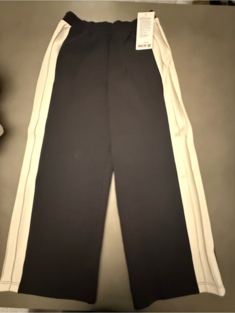 lululemon Double-Knit H.R Pant Color Block Track Pants Size Medium NWT